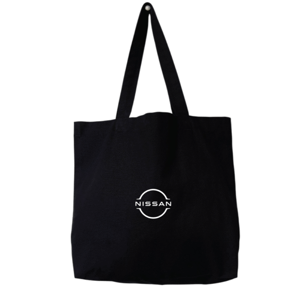 <span style="font-size:16px;vertical-align:middle;">Canvas Tote Bag</span>  <span style="background-color:#C3002F;color:#ffffff;font-size:13px;padding:1px 4px;border-radius:3px;vertical-align:middle;margin-left:4px;">NISSAN OTOMO TOTE</span>  <br>  <span style="display:inline-block;width:2px;height:15px;background-color:#C3002F;margin-right:1px;vertical-align:middle;"></span>  <span style="font-size:14px;color:#000000;">Bold outside. Planet-wise within.</span>