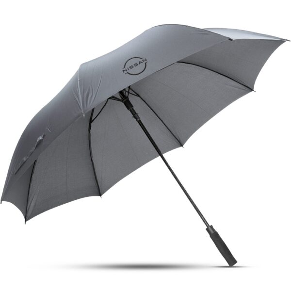 <span style="font-size:16px;vertical-align:middle;">Large Umbrella</span>  <span style="background-color:#C3002F;color:#ffffff;font-size:13px;padding:1px 4px;border-radius:3px;vertical-align:middle;margin-left:4px;">NISSAN DEKA KASA</span>  <br>  <span style="display:inline-block;width:2px;height:15px;background-color:#C3002F;margin-right:1px;vertical-align:middle;"></span>  <span style="font-size:14px;color:#000000;">Big coverage. Bold presence.</span>
